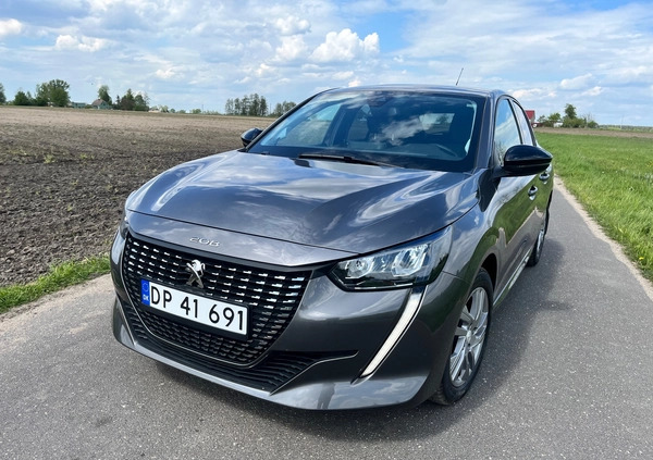 Peugeot 208 cena 55600 przebieg: 47000, rok produkcji 2023 z Września małe 172